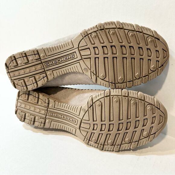 Skechers Gray Suede Slip On Loafer Shoes Size 10 - Picture 7 of 9